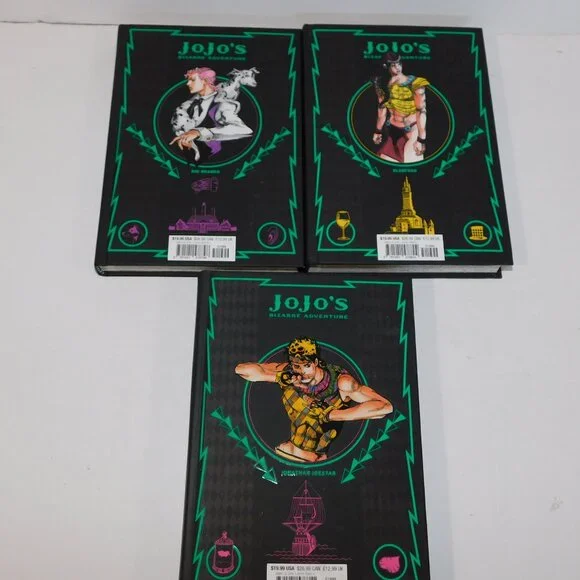 Jojo’s Bizarre Adventure Part 1 Phantom Blood 1 Vol. 1-3 Manga Set Set English - Picture 5 of 8
